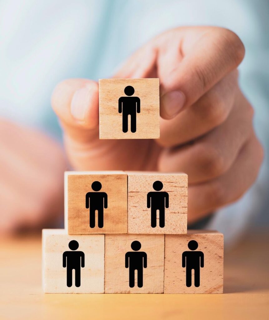 Client hierarchy blocks representing customer acceptance checking, onboarding risk, and AML red flag review.
